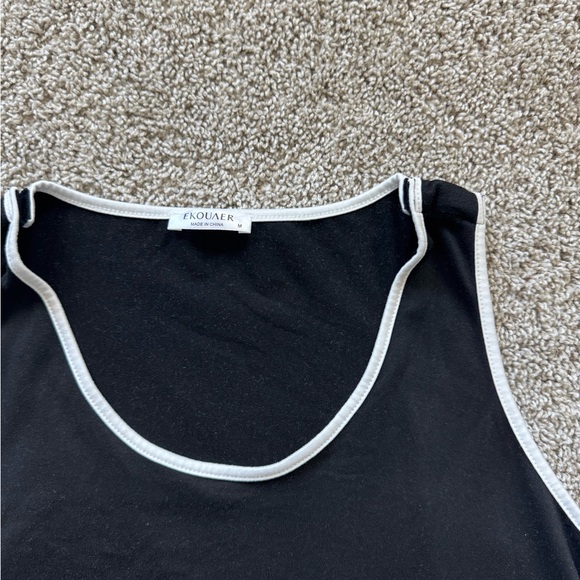 Black Nursing Dress Labor and Delivery Gown Breastfeeding Nightgown Size Medium - Picture 3 of 7